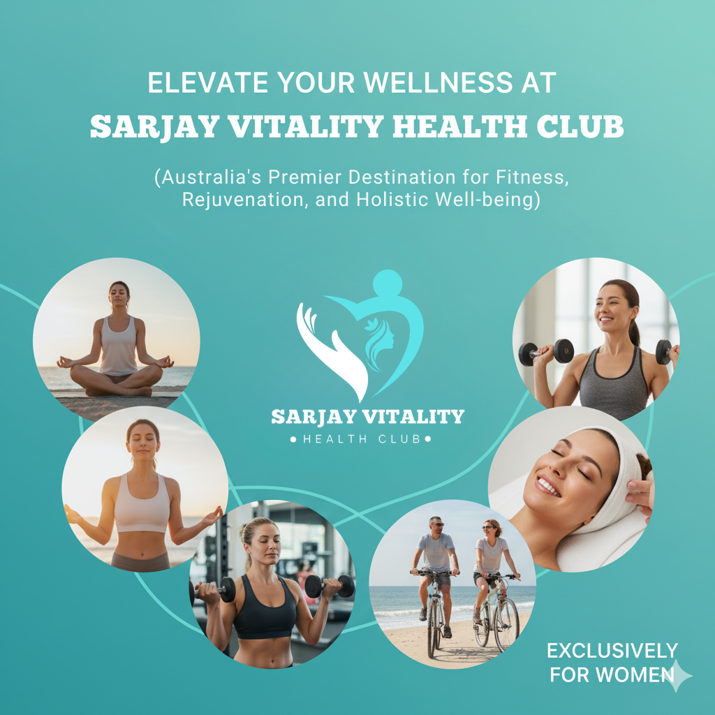 ELEVATE YOUR WELLNESS AT SARJAY VITALITY HEALTH CLUB